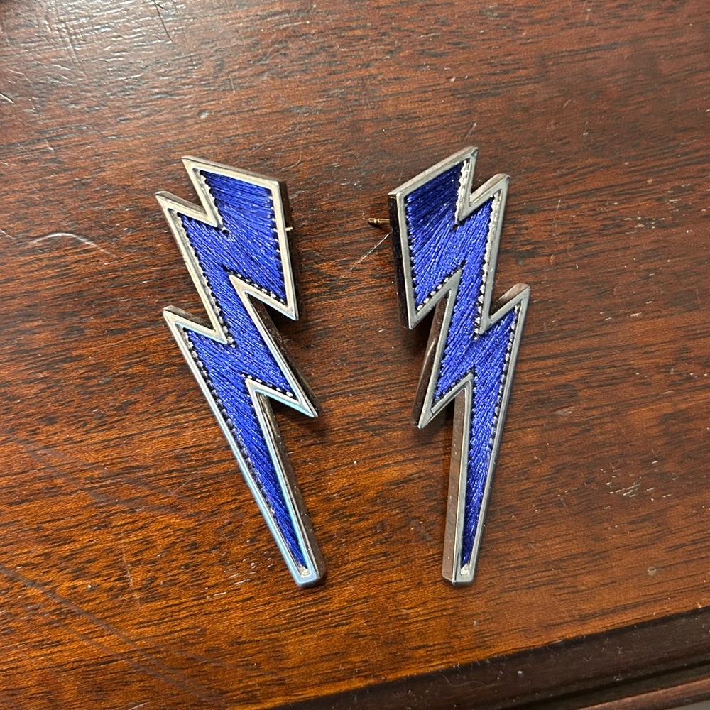 Mignonne Gavigan lightning bolt earrings